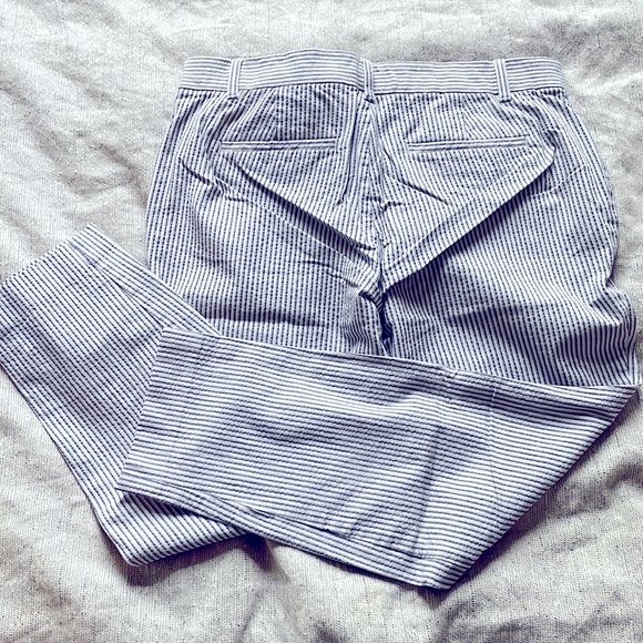 Gap Seersucker Skinny Ankle 10P EUC - Picture 2 of 4